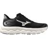 imageMizuno Womens Wave Horizon 8 Running ShoeBlackWhite