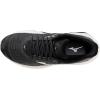 imageMizuno Womens Wave Horizon 8 Running ShoeBlackWhite