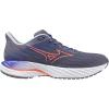 imageMizuno Womens Wave Inspire 21 Running ShoeBlue Granitestriking Coral
