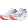 imageMizuno Womens Wave Rebellion Pro 2 Running ShoeWhiteHarbor Mist