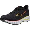 imageMizuno Womens Wave Rider 28 Running ShoeBlackevening Primrose