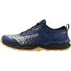 imageMizuno Wave Daichi 8 Womens Trail Running Shoes Estate BlueApricot IceBlackEstate Blue Apricot Ice Black