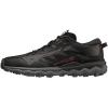 imageMizuno Womens Wave Rider 16 Running ShoeBlack Irong Garnetrose