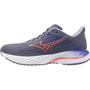 imageMizuno Womens Wave Inspire 21 Running ShoeBlue Granitestriking Coral