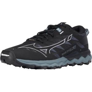 imageMizuno Womens Wave Rider 16 Running ShoeBlk Oblue Sweather