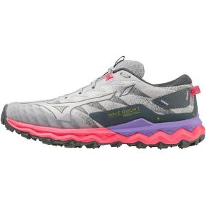 imageMizuno Womens Wave Rider 16 Running ShoePblue H Vispink Ppunch