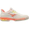 imageMizuno Womens Wave Exceed Light 2 Ac Tennis ShoeSnow Whitefusion Coral