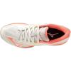 imageMizuno Womens Wave Exceed Light 2 Ac Tennis ShoeSnow Whitefusion Coral