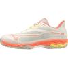 imageMizuno Womens Wave Exceed Light 2 Ac Tennis ShoeSnwwht Fcoral Sspring