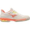 imageMizuno Womens Wave Exceed Light 2 Ac Tennis ShoeSnwwht Fcoral Sspring