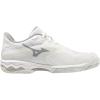 imageMizuno Womens Wave Exceed Light 2 Ac Tennis ShoeWhitemetallic Grey