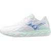 imageMizuno Womens Wave Enforce Court Ac Tennis ShoeWhitefrontier Blue