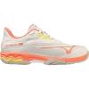 imageMizuno Womens Wave Exceed Light 2 Ac Tennis ShoeSnwwht Fcoral Sspring