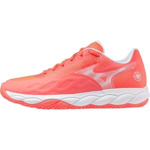 imageMizuno Womens Wave Enforce Court Ac Tennis ShoeStriking Coralwhite