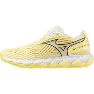 imageMizuno Womens Wave Enforce Tour 2 Ac Tennis Shoe All CourtPale Yellowblack Sand