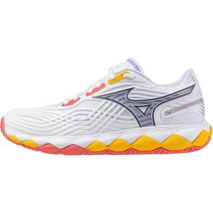 imageMizuno Womens Wave Enforce Tour 2 Ac Tennis Shoe All CourtWhiteicelandic Blue