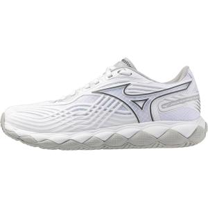 imageMizuno Womens Wave Enforce Tour 2 Ac Tennis Shoe All CourtWhitesilver