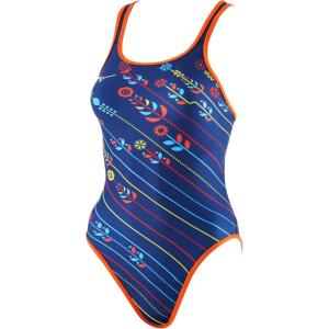 imageMizuno Womens Exer Double Cross Back Swimsuit