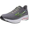 imageMizuno Mens Wave Rider 28 Running ShoeTradewindsgreen Gecko