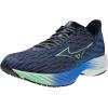 imageMizuno Mens Wave Rider 28 Running ShoeVintage Indigoneo Mint