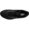 imageMizuno Mens Wave Sky 9 Running ShoeBlackmetallic Grey