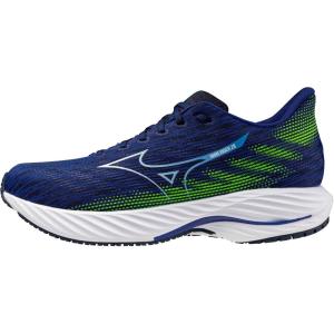 imageMizuno Mens Wave Rider 28 Running ShoeReflex Bluewhite