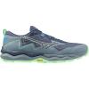 imageMizuno Mens Wave Daichi 9 Running ShoeVintage Indigoneo Mint