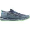 imageMizuno Mens Wave Daichi 9 Running ShoeVintage Indigoneo Mint