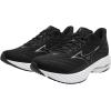 imageMizuno Mens Wave Rider 28 Running ShoeBlacksilver