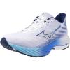 imageMizuno Mens Wave Rider 28 Running ShoeWhiteestate Blue