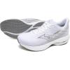 imageMizuno Mens Wave Rider 28 Running ShoeWhiteultimate Grey