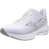 imageMizuno Mens Wave Rider 28 Running ShoeWhiteultimate Grey