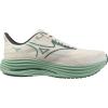 imageMizuno Mens Wave Rider 29 Running ShoeWhitebistro Green