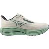 imageMizuno Mens Wave Rider 29 Running ShoeWhitebistro Green