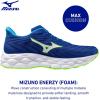 imageMizuno Mens Wave Sky 8 Running ShoeReflex Bluewhite