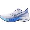 imageMizuno Mens Wave Rider 28 Running ShoeWhiteestate Blue
