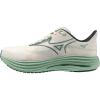 imageMizuno Mens Wave Rider 29 Running ShoeWhitebistro Green