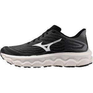 imageMizuno Mens Wave Horizon 8 Running ShoeBlackWhite
