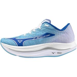imageMizuno Mens Wave Rebellion Flash 2 Running ShoeRiver Blumugen Blu