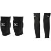 imageMizuno T10 Plus Kneepad ADULT Volleyball Kneepad Black One Size Arm Sleeves Black OSFM
