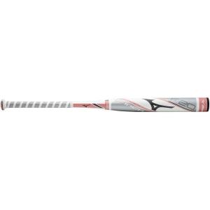 imageMizuno F20Finch Fastpitch Softball BatWhite  Rose Gold