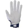 imageMizuno F257 Womens Softball Batting GloveWhiteNavy
