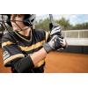 imageMizuno Pro Select Fastpitch Womens Softball Batting GloveBlackGold