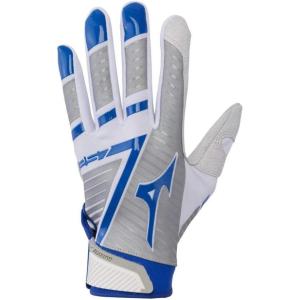 imageMizuno F257 Womens Softball Batting GloveWhiteRoyal
