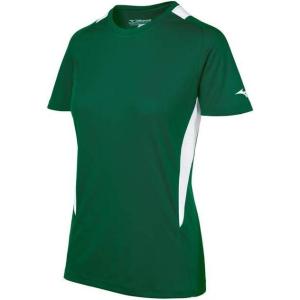 imageMizuno Fastpitch Softball Crew Neck JerseyForestwhite