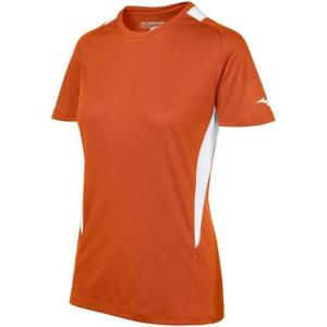 imageMizuno Fastpitch Softball Crew Neck JerseyOrangewhite