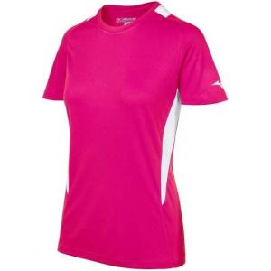 imageMizuno Fastpitch Softball Crew Neck JerseyShocking Pinkwhite
