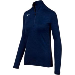 imageMizuno Womens Alpha Half ZipNavy