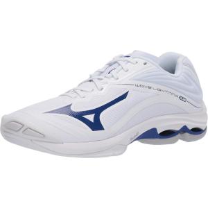 imageMizuno Womens Wave Lightning Z6 Volleyball ShoeWhitenavy