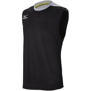 imageMizuno Mens Cutoff Volleyball JerseyBlackSilver